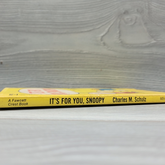 Peanuts Comic Book: It's For You, Snoopy Vintage Charles M Schultz Charlie Brown - Picture 12 of 16